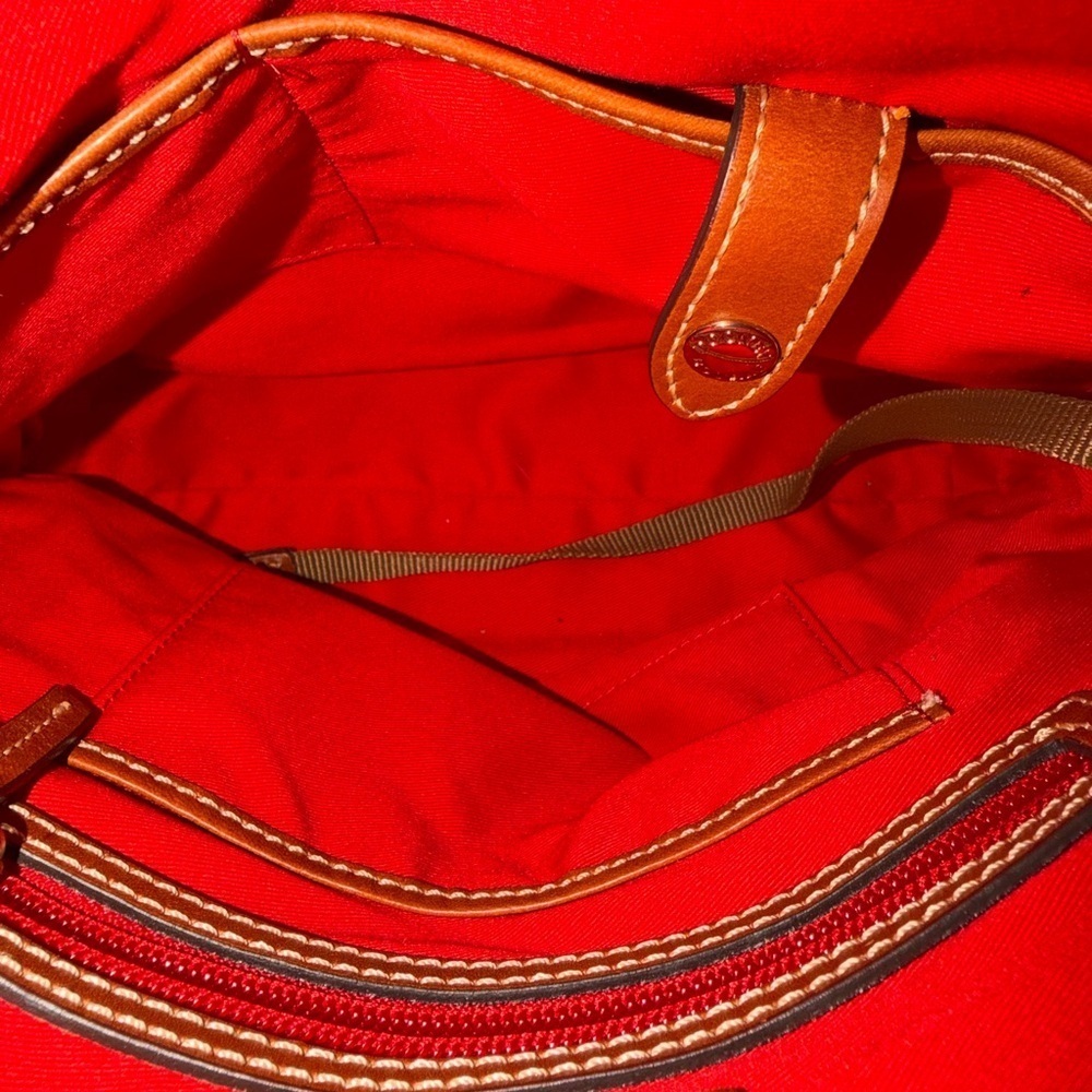 Dooney & Bourke Black and Tan Crossbody Bag - Picture 12 of 14